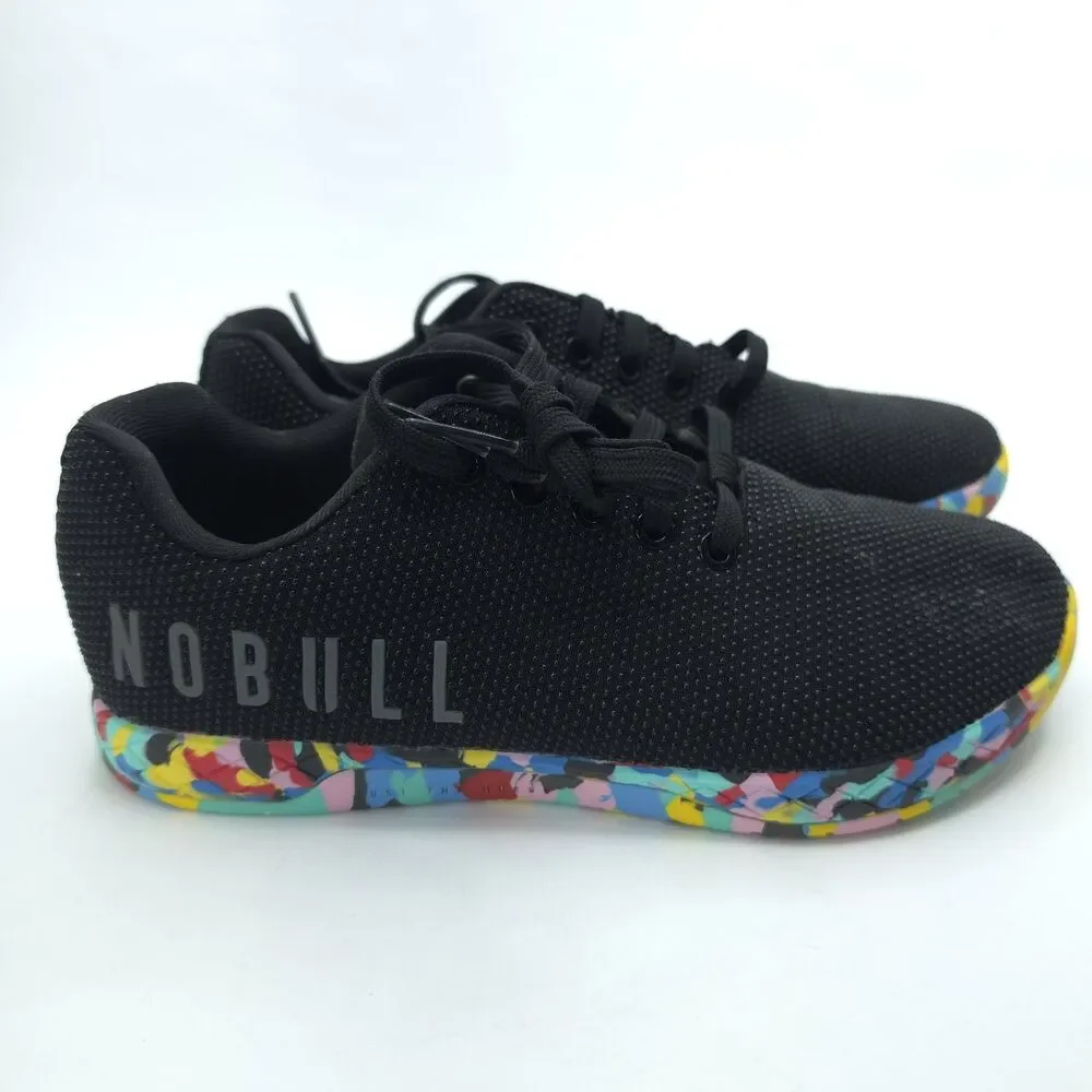 Nobull Outwork Trainer Black Wild Athletic Training Sneakers Shoes Men's Size 7